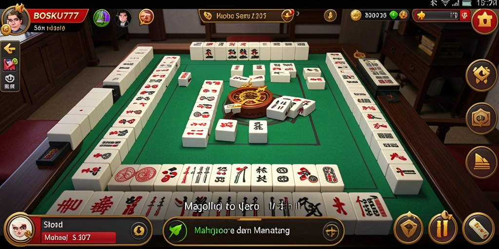 Menampilkan gameplay Mahjong yang menarik dan menantang.