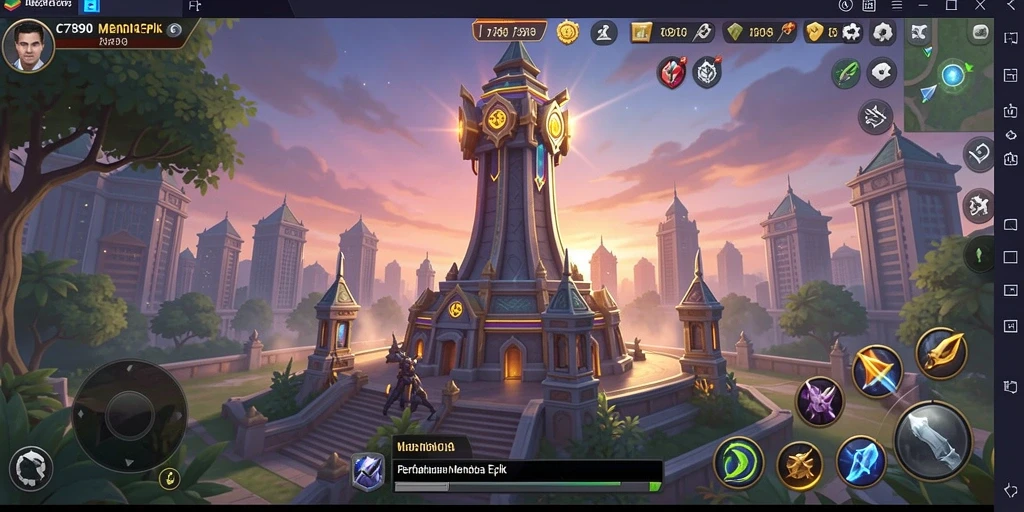 Tampilan luar biasa dari gameplay C7890 yang menegangkan.