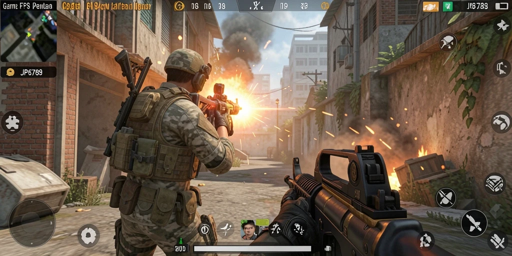 Gameplay mendebarkan di JP6789 dengan pertempuran intens.