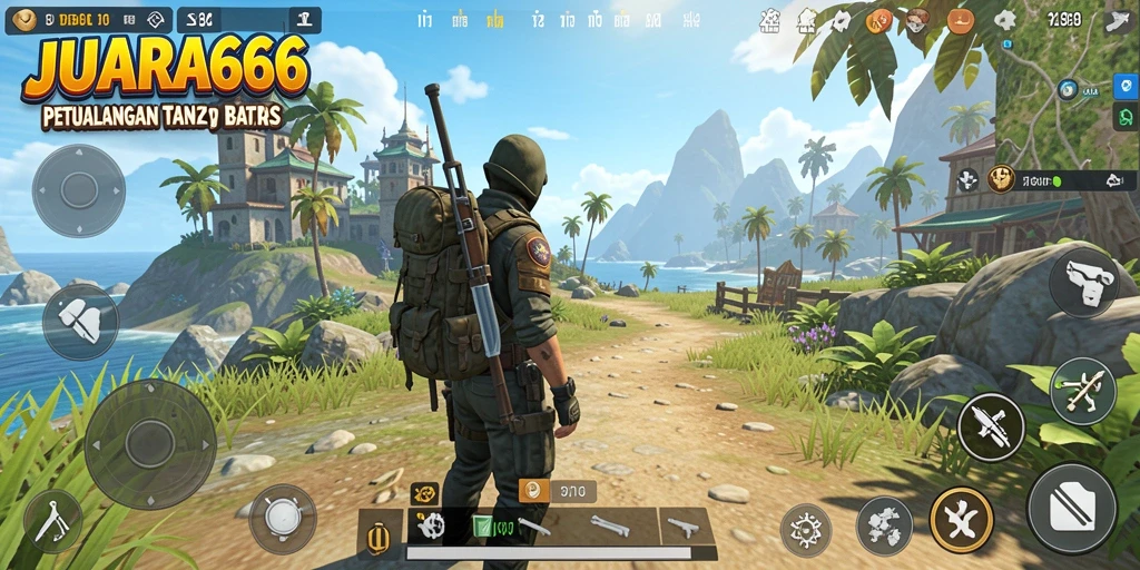 Tampilan gameplay JUARA666 yang memukau dalam dunia Open World.