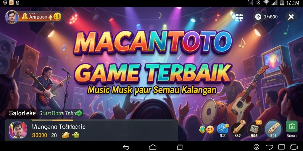 Tampilan gameplay interaktif dan seru dari MACANTOTO.