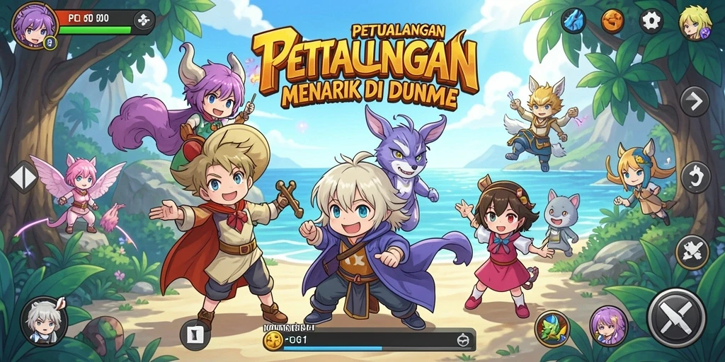 Screenshot PG11 menampilkan aksi seru karakter Anime di medan pertempuran.