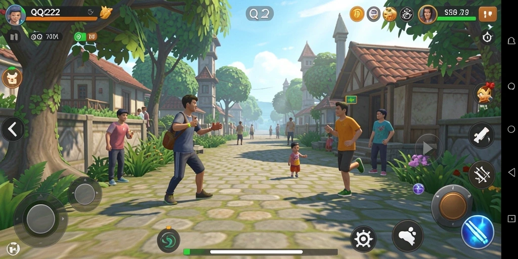 Tampilan gameplay QQ222 yang menarik dan interaktif.