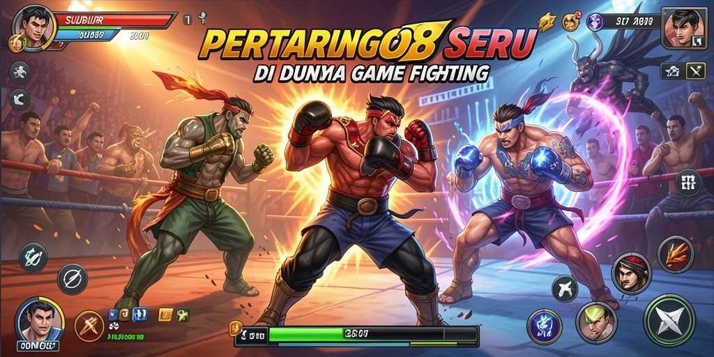 Tampilan gameplay seru di arena pertarungan SUBUR88.